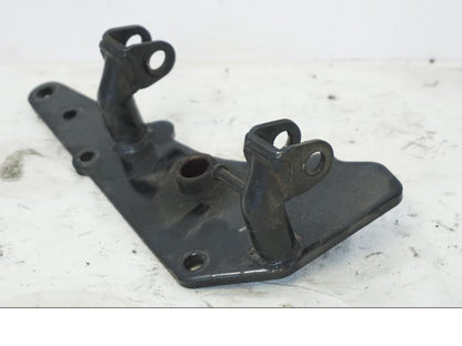 Snett uppifrån på Fotplattefäste från en Kawasaki VN 1500 -1996 motorcykel.