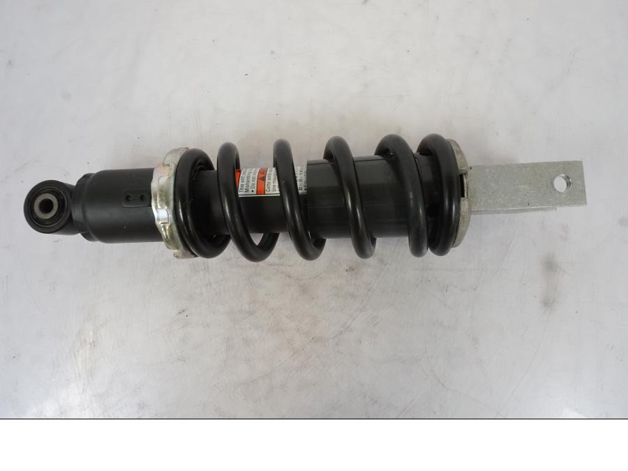 Baksidan på Stötdämpare från en Kawasaki Z 800 -2014 motorcykel.