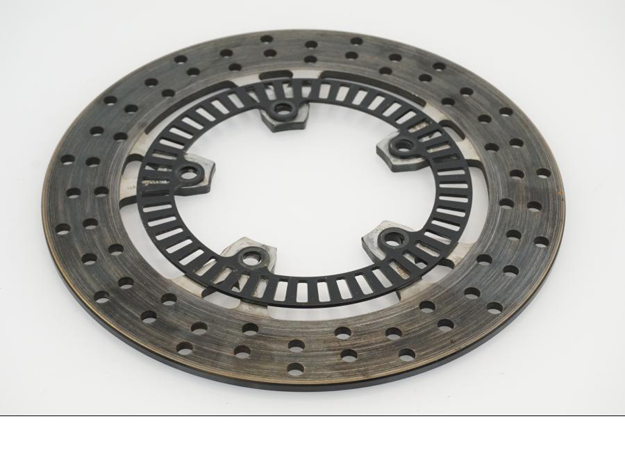 Framsidan på Bromsskiva från en KTM 1290 Super Duke -2020 motorcykel.