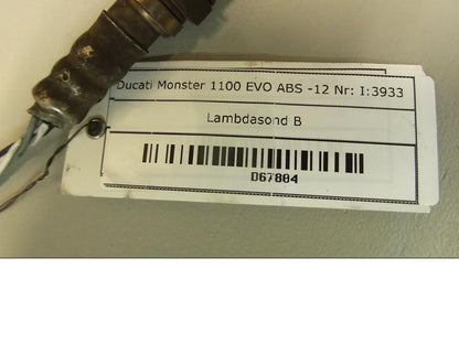 Baksidan på Lambdasond från en Ducati Monster 1100 EVO ABS -2012 motorcykel.