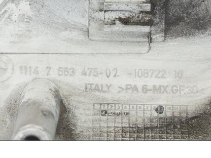 Vänster sida på Motorkåpa från en BMW F 650 CS -2002 motorcykel.