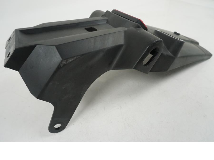 Snett uppifrån på Skylthållare från en Yamaha XT 660 X -2005 motorcykel.