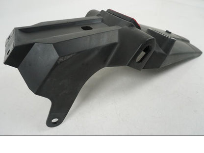 Snett uppifrån på Skylthållare från en Yamaha XT 660 X -2005 motorcykel.