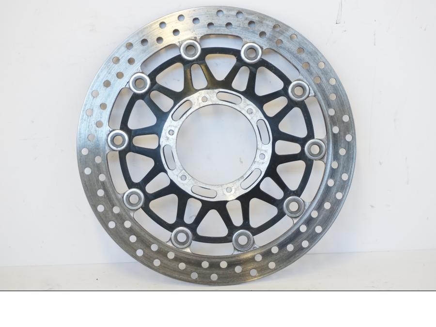 Baksidan på Bromsskiva från en Honda CBR 900 RR -2001 motorcykel.