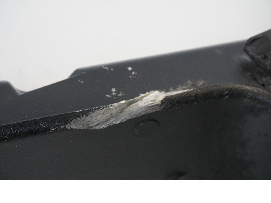 Snett nerifrån på Sving från en Suzuki GSX-R 1000 -2009 motorcykel.