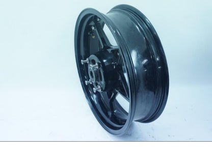 Vänster sida på Fälg från en Kawasaki Ninja 650 -2018 motorcykel.