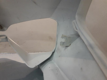 Snett uppifrån på Toppkåpa från en Ducati Panigale 959 -2017 motorcykel.