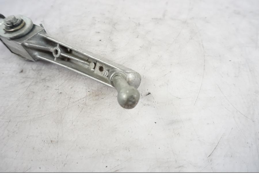 Snett uppifrån på Fotpinne från en Yamaha YZF-R 125 -2008 motorcykel.