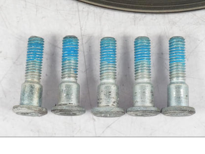 Baksidan på Bromsskiva från en Suzuki GSX 1300 RX -1999 motorcykel.