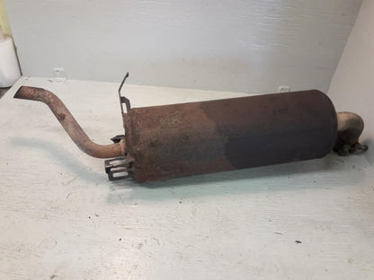 Framsidan på Ljuddämpare från en Aprilia RS 125 -2017 motorcykel.