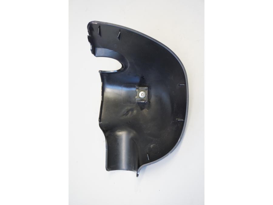 Snett uppifrån på Fotkåpa från en H-D Street Glide FLHX -2015 motorcykel.