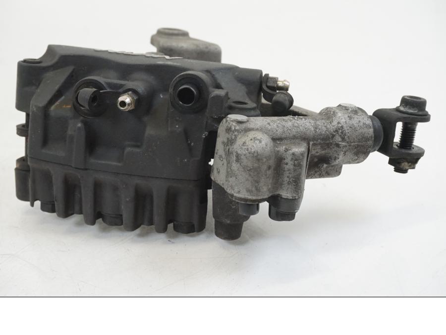 Vänster sida på Bromsok från en Honda XL 1000 V -1999 motorcykel.