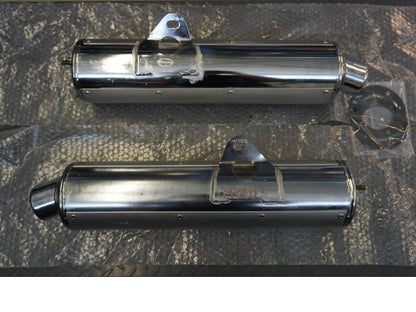 Vänster sida på Ljuddämpare Sport från en Suzuki GSX-R 1100 -1997 motorcykel.