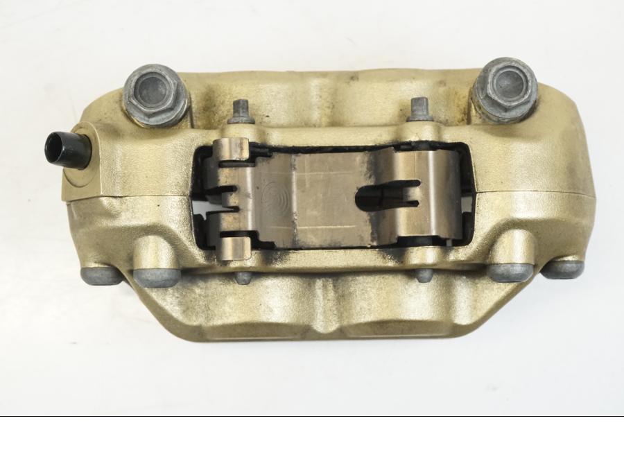 Snett uppifrån på Bromsok från en Aprilia Tuono V4R -2011 motorcykel.