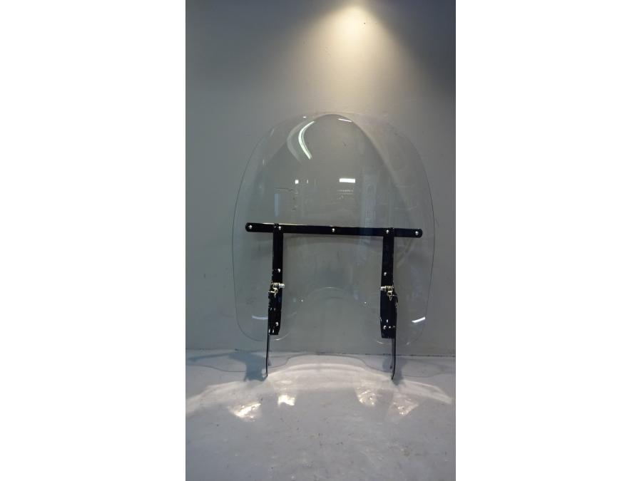 Baksidan på Vindruta från en H-D Harley diverse -2010 motorcykel.