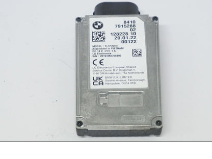 Snett nerifrån på Styrbox från en BMW R 1250 GS -2022 motorcykel.