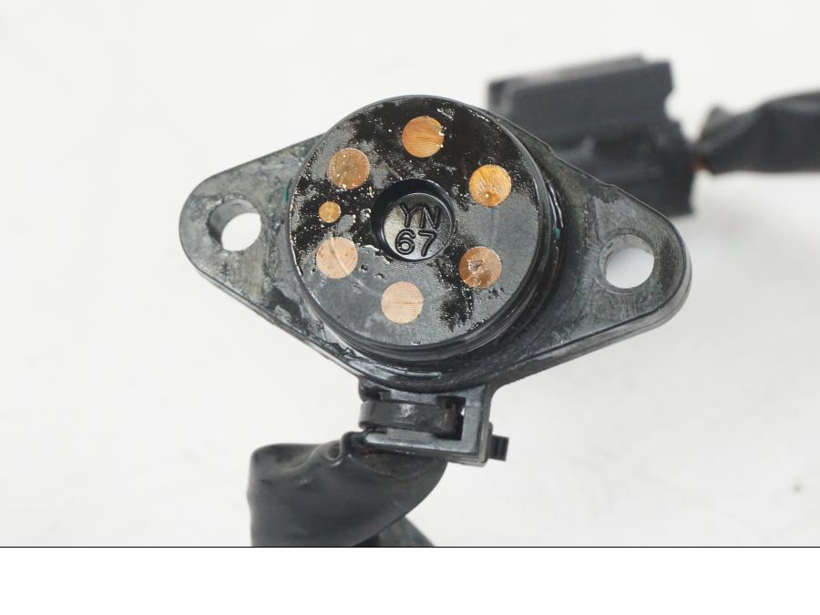 Baksidan på Växelindikator från en Yamaha MT-07 -2019 motorcykel.