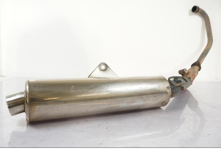 Framsidan på Avgassystem från en Honda CBR 125 R -2006 motorcykel.