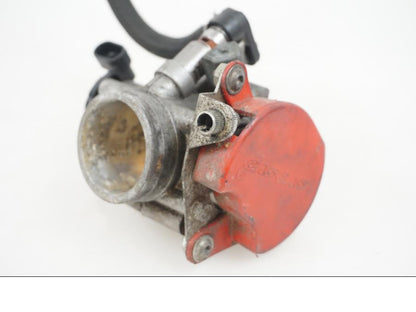 Baksidan på Spjällhus från en Gasgas SM450 -2007 motorcykel.