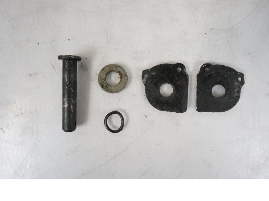 Baksidan på Fotpinne från en KTM 125 Duke -2017 motorcykel.