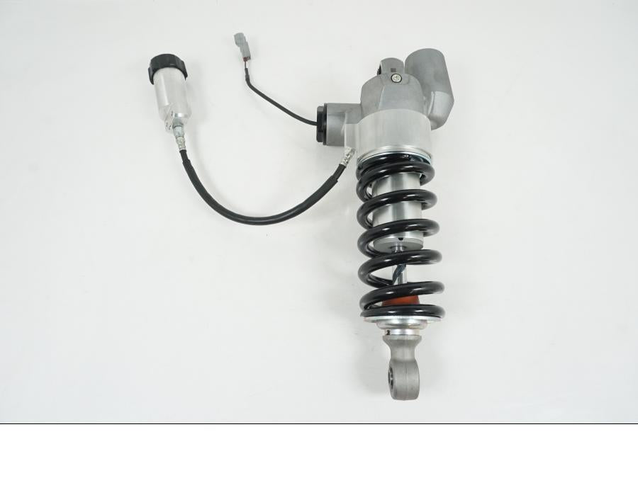 Framsidan på Stötdämpare ESA från en Yamaha MT-09 Tracer -2021 motorcykel.