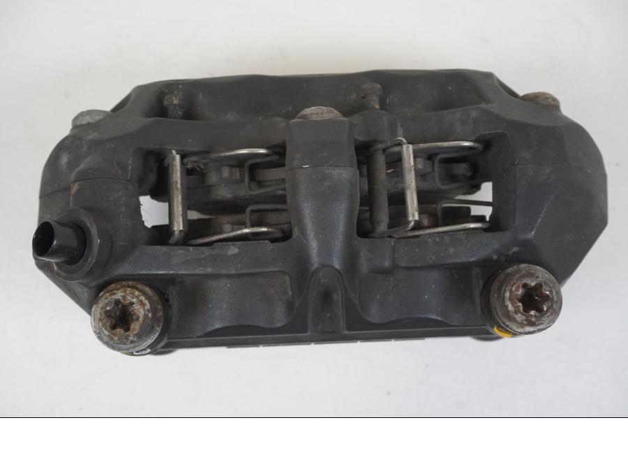 Snett uppifrån på Bromsok från en KTM 990 SM -2009 motorcykel.