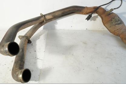 Framsidan på Grenrör från en BMW F 800 GS -2008 motorcykel.