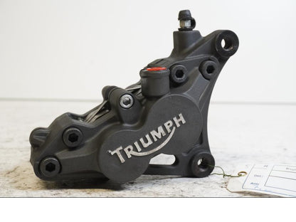 Framsidan på Bromsok från en Triumph Sprint GT -2011 motorcykel.