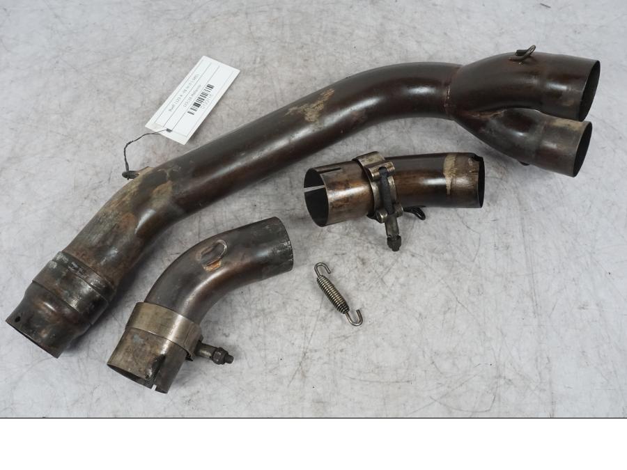 Framsidan på Mellanrör från en Buell 1125 R -2008 motorcykel.