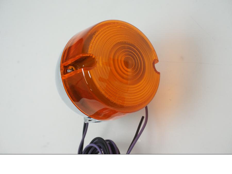 Baksidan på Blinkers från en H-D Softail -2001 motorcykel.