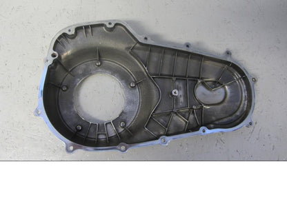 Baksidan på Transmissionskåpa från en H-D Street Glide FLHX -2018 motorcykel.