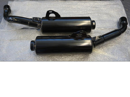 Framsidan på Ljuddämpare Sport från en Honda CBR 1000 F -1995 motorcykel.