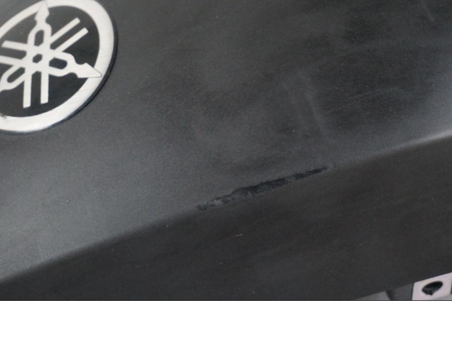 Baksidan på Sidkåpa från en Yamaha MT 125 -2017 motorcykel.