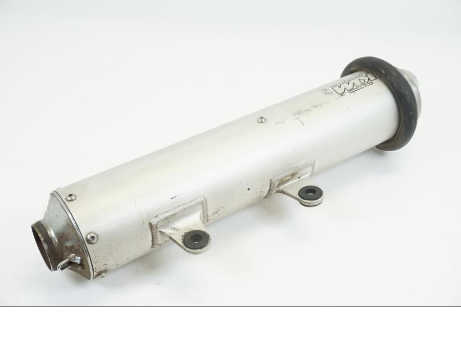 Höger sida på Ljuddämpare från en KTM 660 SMC -2006 motorcykel.