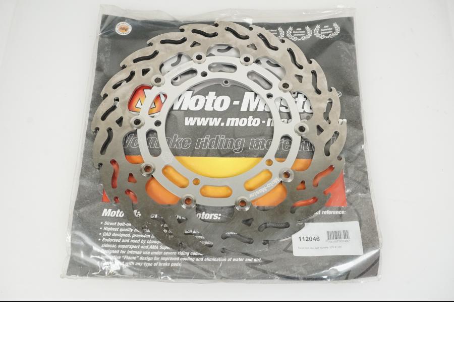 Framsidan på Bromsskiva från en Yamaha YZF 1000 R1 -2007 motorcykel.