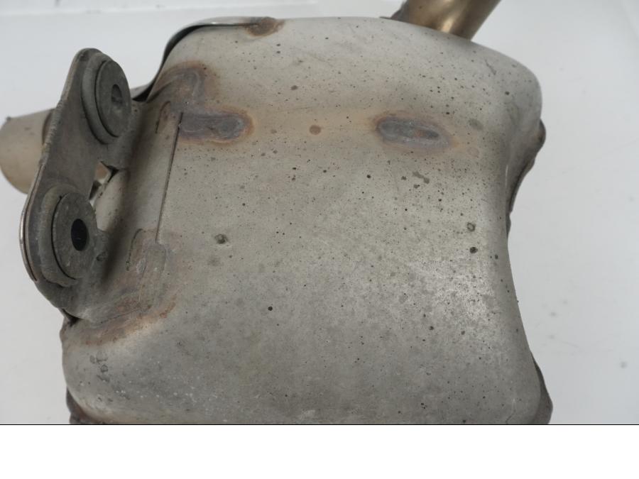 Snett uppifrån på Mellanburk från en BMW F 750 GS -2019 motorcykel.