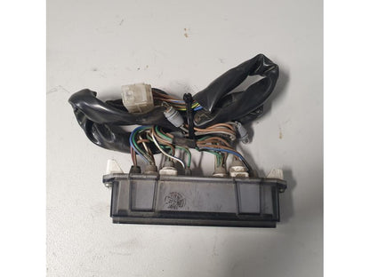 Vänster sida på Kontrollamppanel från en BMW R 1100 RT -2000 motorcykel.