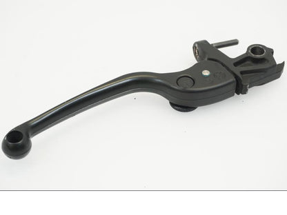 Snett uppifrån på Kopplingsgrepp från en BMW R 1150 R -2002 motorcykel.