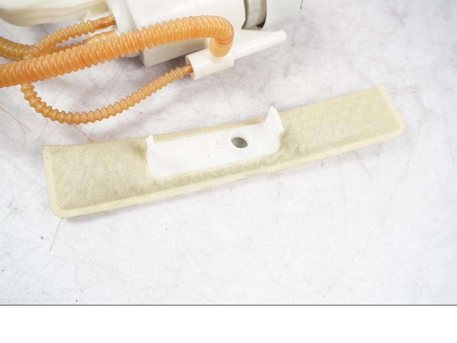 Snett uppifrån på Bensinpump insprut från en H-D Touring Street Glide FLHX -2009 motorcykel.