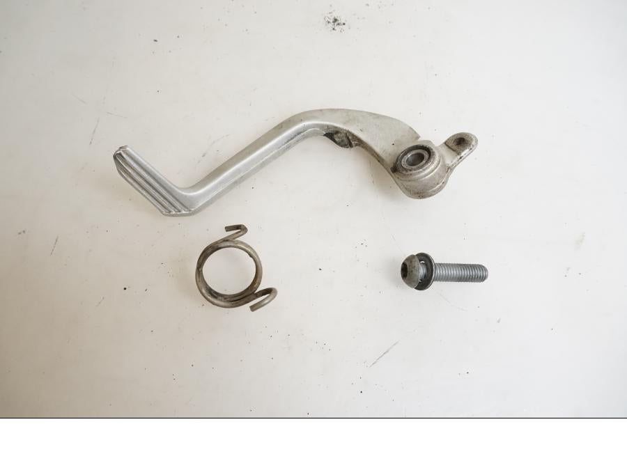 Baksidan på Bromspedal från en BMW K 1200 S -2007 motorcykel.