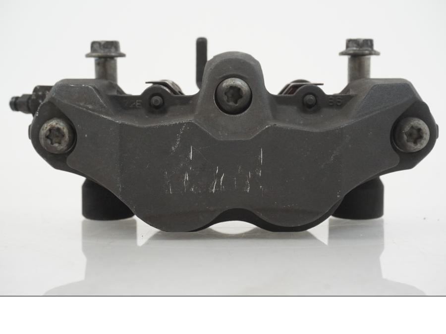 Snett uppifrån på Bromsok från en Suzuki GSX-R 1000 -2007 motorcykel.