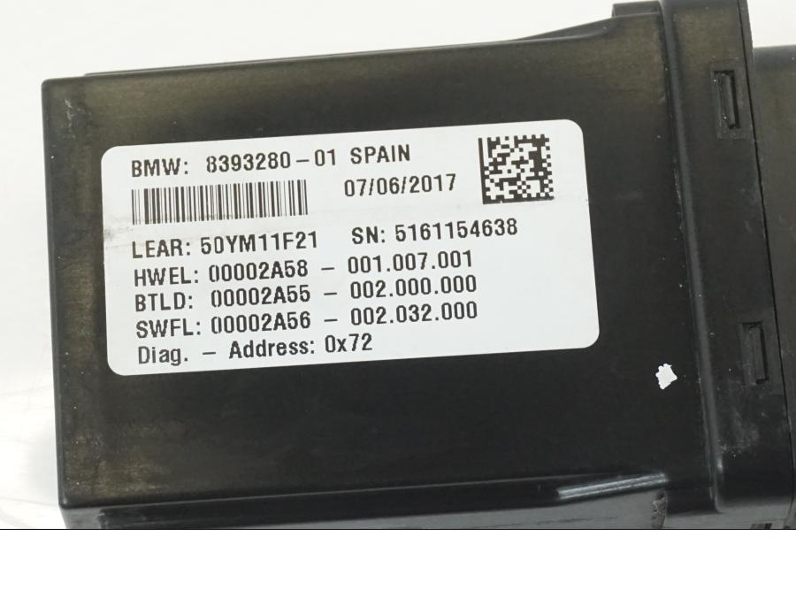 Vänster sida på Grund Modul från en BMW R 1200 GS -2018 motorcykel.