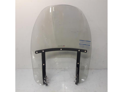 Baksidan på Vindruta från en H-D Harley diverse -2010 motorcykel.