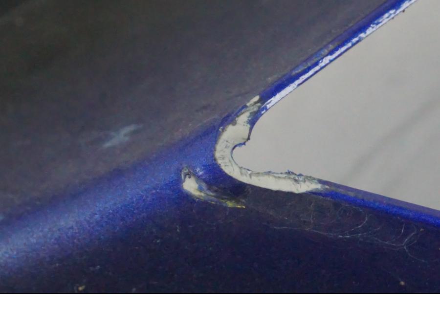 Extrabild6 på Sidkåpa från en Yamaha YZF 1000 R1 -2007 motorcykel.