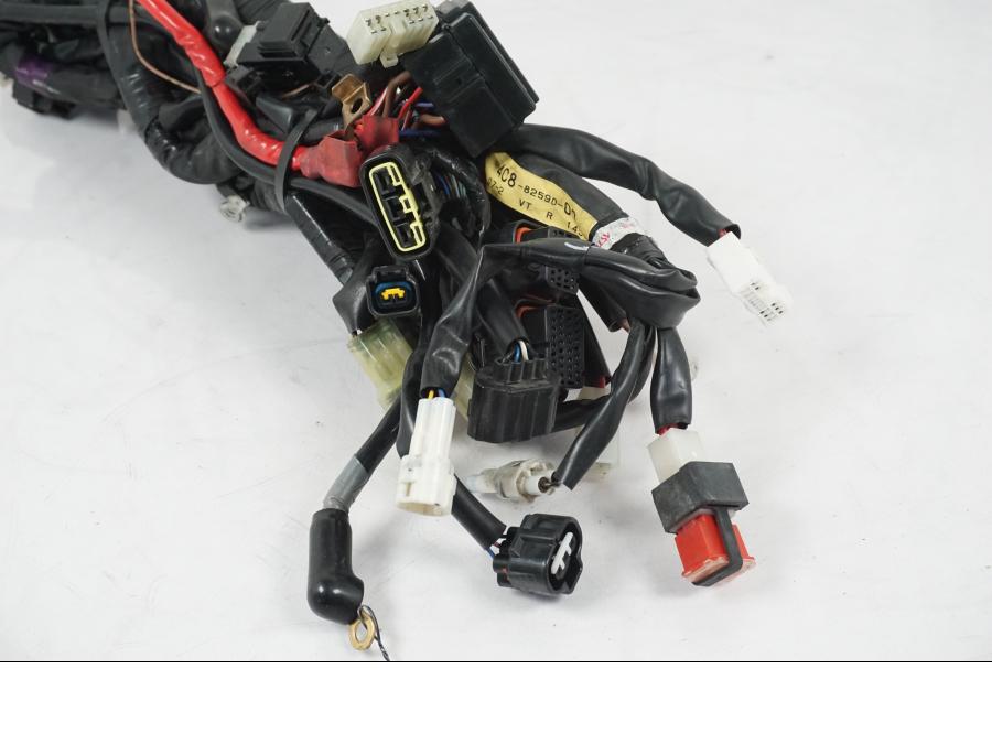 Snett nerifrån på Kabelstam från en Yamaha YZF 1000 R1 -2007 motorcykel.