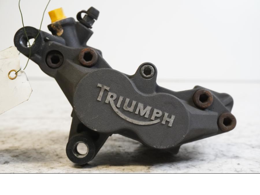Vänster sida på Bromsok från en Triumph Speed Triple -2001 motorcykel.