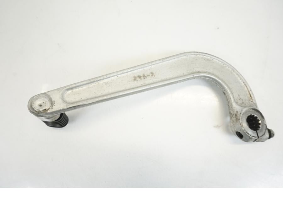 Höger sida på Bromspedal från en Suzuki GSX-R 1100 -1986 motorcykel.