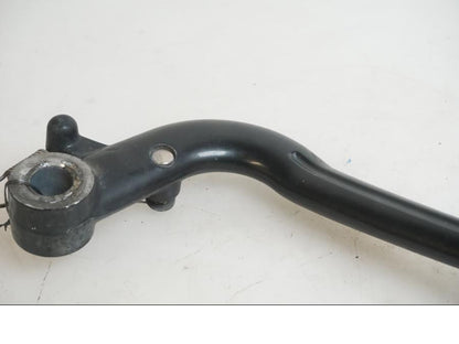 Snett uppifrån på Bromspedal från en Indian Chieftain Dark Horse -2019 motorcykel.