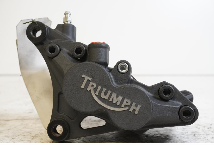 Framsidan på Bromsok från en Triumph Sprint GT -2011 motorcykel.