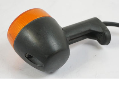 Snett uppifrån på Blinkers från en Aprilia RS 125 -2000 motorcykel.